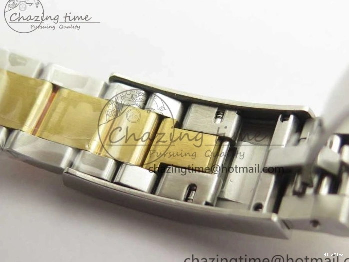 MiroTime 0501 Timeless DateJust 36mm 904 SS RG Wrapped 116231 GMF Gray Diam Dial on SS RG Wrapped Jubilee Bracelet A 3272